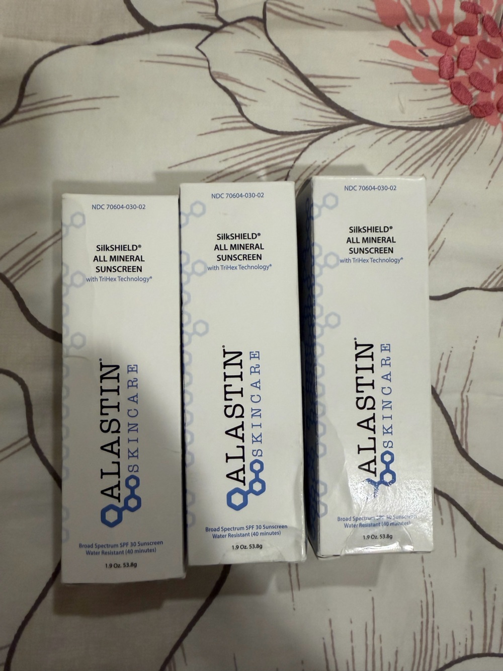 Skincare SilkShield All Mineral Sunscreen - pack of three